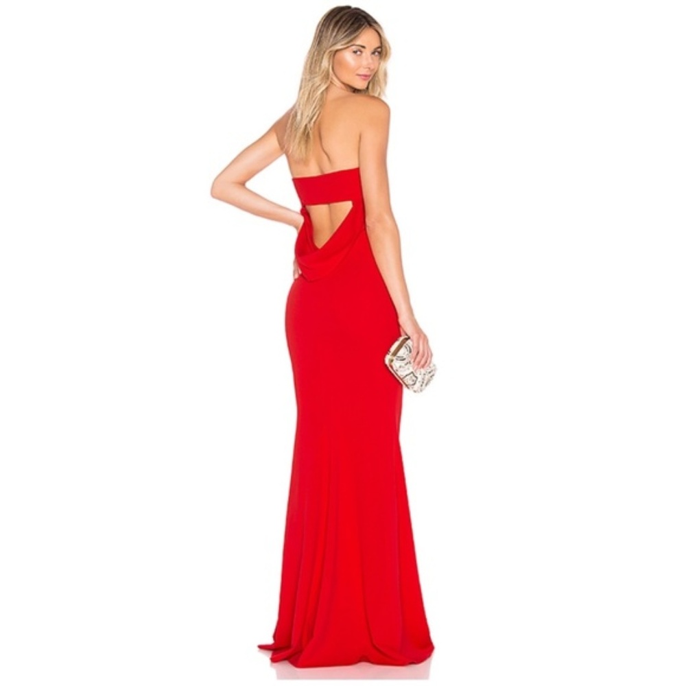 KATIE MAY MARY KATE STRAPLESS GOWN 🔥IN STORES🔥